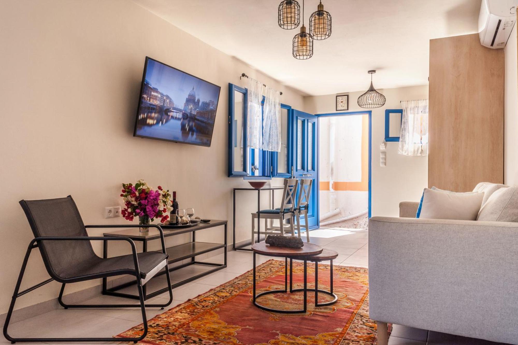 Porphyra Studio Chalki Town Chambre photo