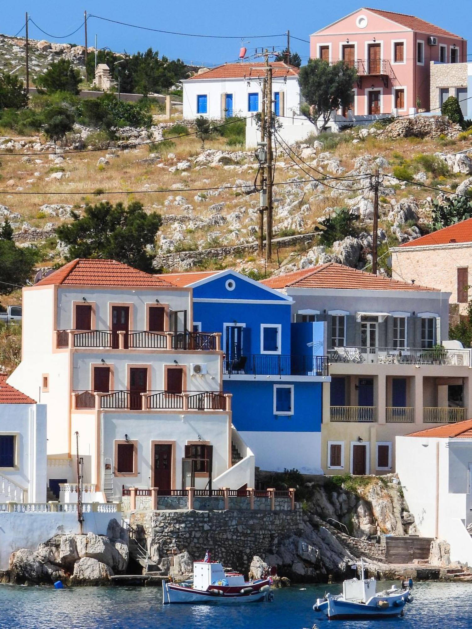 Porphyra Studio Chalki Town Chambre photo